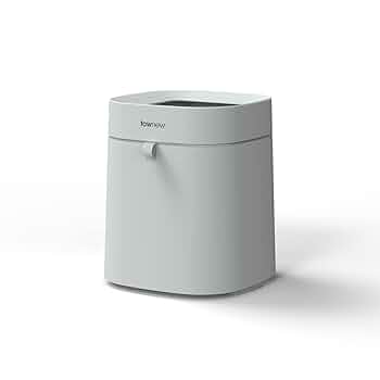 TOWNEW T Air Lite Smart Trash Can,4.4 Gallon Garbage Bin